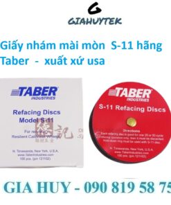 Giấy Nhám Mài Mòn S-11 Taber - Giải Pháp Chuyên Nghiệp Cho Kiểm Tra Độ Mài Mòn Vật Liệu