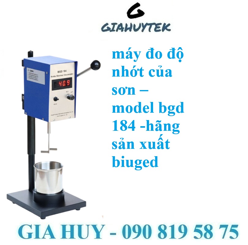 Máy đo độ nhớt của sơn – Model BGD 184